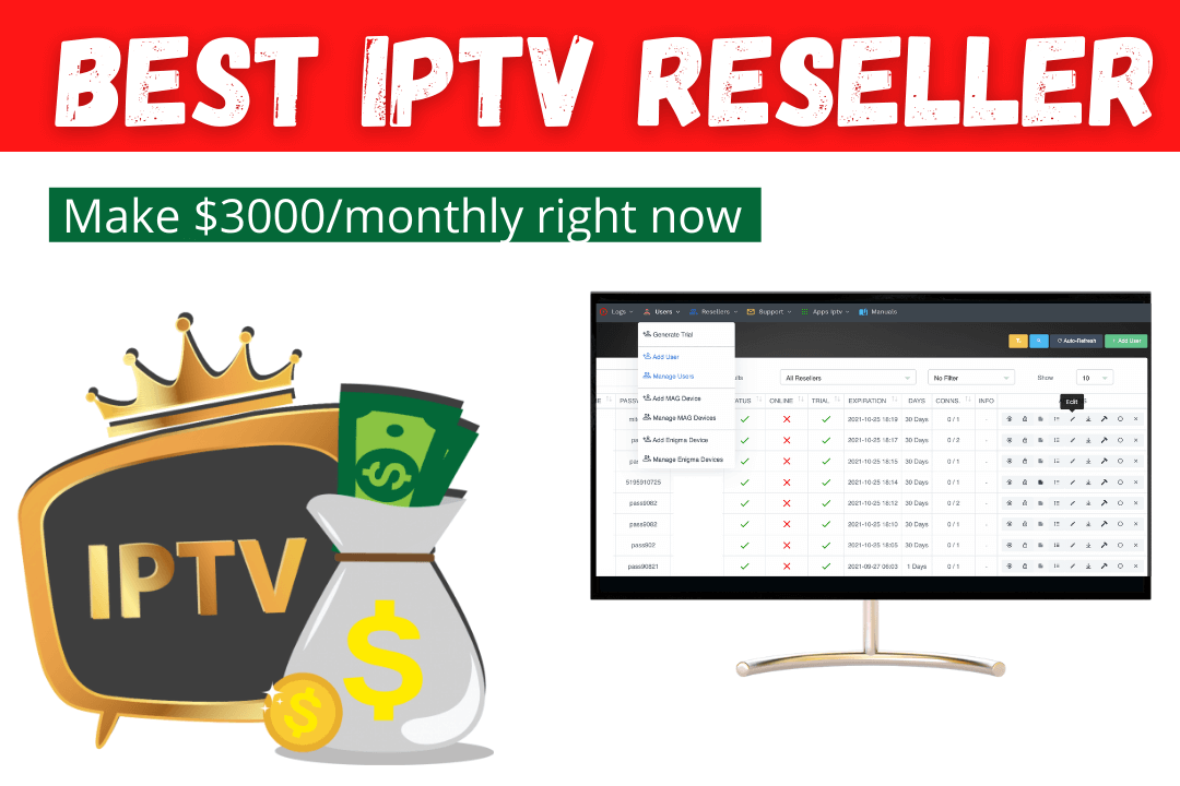 IPTV Reseller For beginners